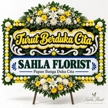 Papan Bunga Duka Antapani